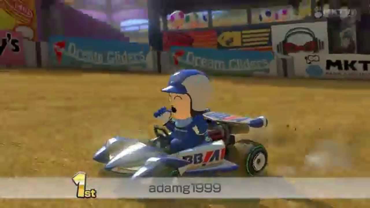 Mario Kart Blue Shell Dodge