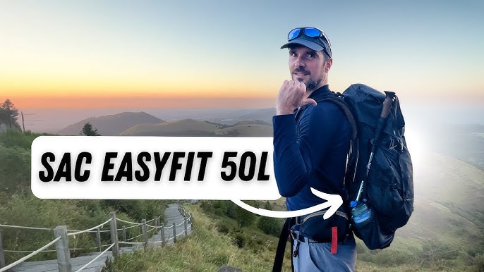 Test du sac à dos Quechua Forclaz Easyfit 50L 