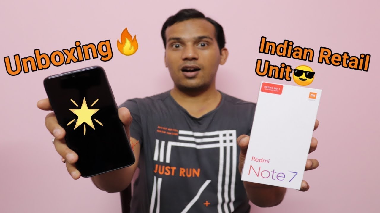 Redmi Note 7 Unboxing Indian Retail Unit 🔥 | Hindi