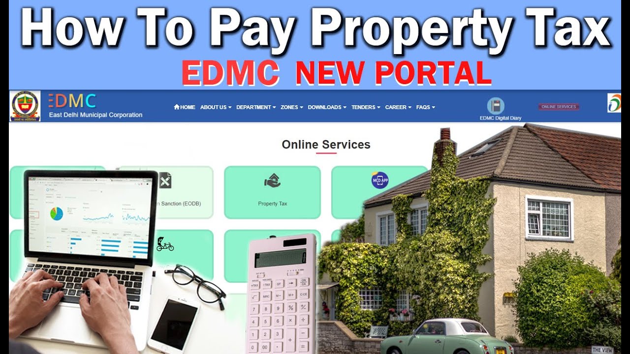 mcd-property-tax-online-2021-edmc-property-tax-create-upic-id-how