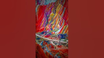 Rainbow Mountains of Peru: Seven Colours of Geology Explained ! #upsc #upsc2026