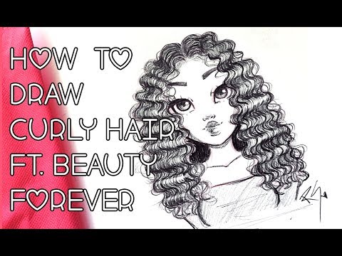 How To Draw Curly Hair With Beauty Forever Malaysian