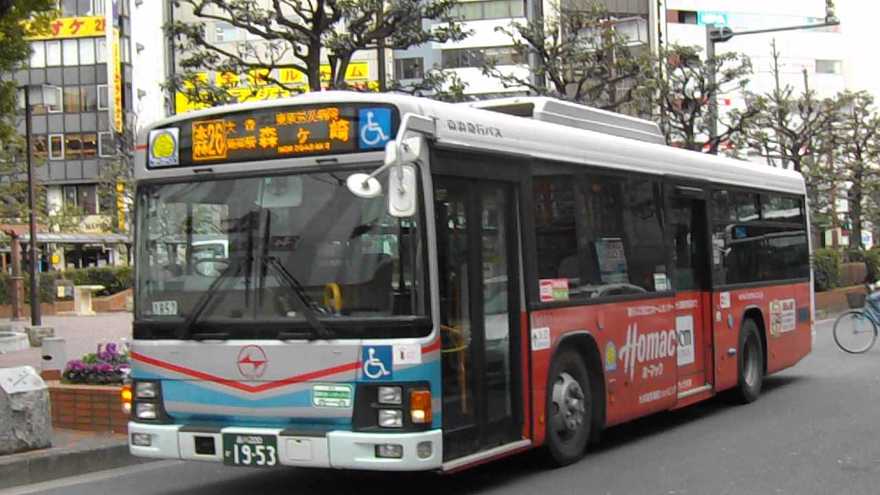＜京浜急行バス＞M1852（PKGLV234L2） 大森駅 YouTube