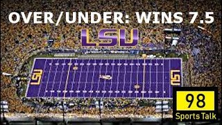 LSU Win Total 7 5
