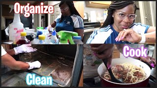 Organize + Cook + Clean With Me | $5 Dollar Tree Organization | KTV