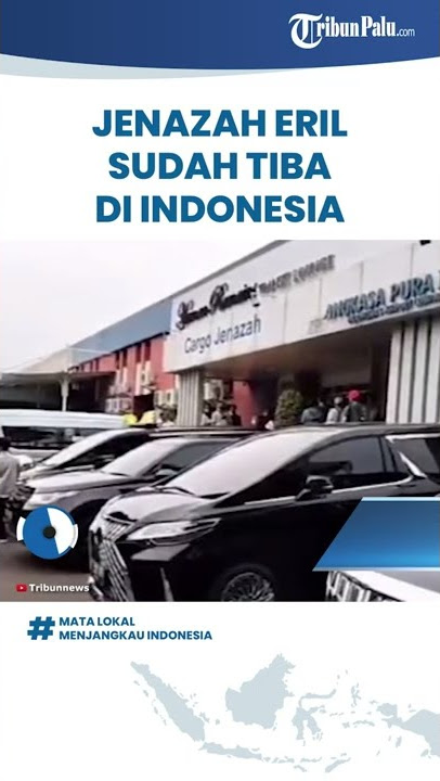 Video Detik-detik Jenazah Eril Putra Ridwan Kamil Tiba di Indonesia, Masuki Gedung Kargo Bandara