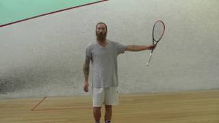 Squash - Forehand Technique