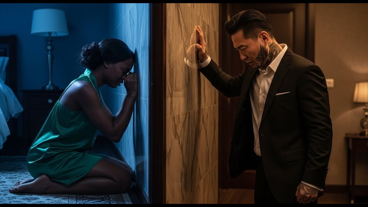After Years of Silence, the Korean Mafia Boss Heard His Black Wife Cry Through the Wall and broke...