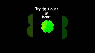 Try to pause at heart # fun game#creativekids #animation #creativejoykids
