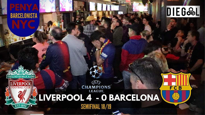 Barcelona fans reaction New York | Liverpool 4 Barcelona 0 | DIEGOLTV