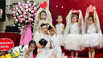 Múa A Little Love tổng kết năm học 2021 - 2022 lớp 5 tuổi Alvin 2 mầm non Vinschool Green Bay
