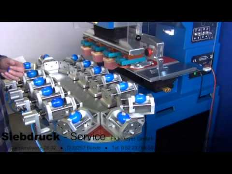 TIC Tampondruckmaschine 186 SCDEL-EGG - YouTube