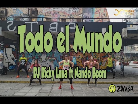 TODO EL MUNDO (ZIN 75) DJ RICKY LUNA ft. NANDO BOOM & HISATOMI - ZUMBA CHOREOGRAPHY