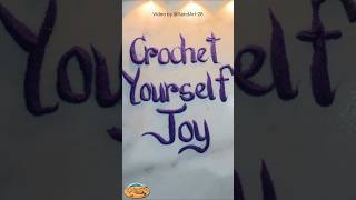✨ Sand Art Magic — “Crochet Yourself Joy” | SandArt-28