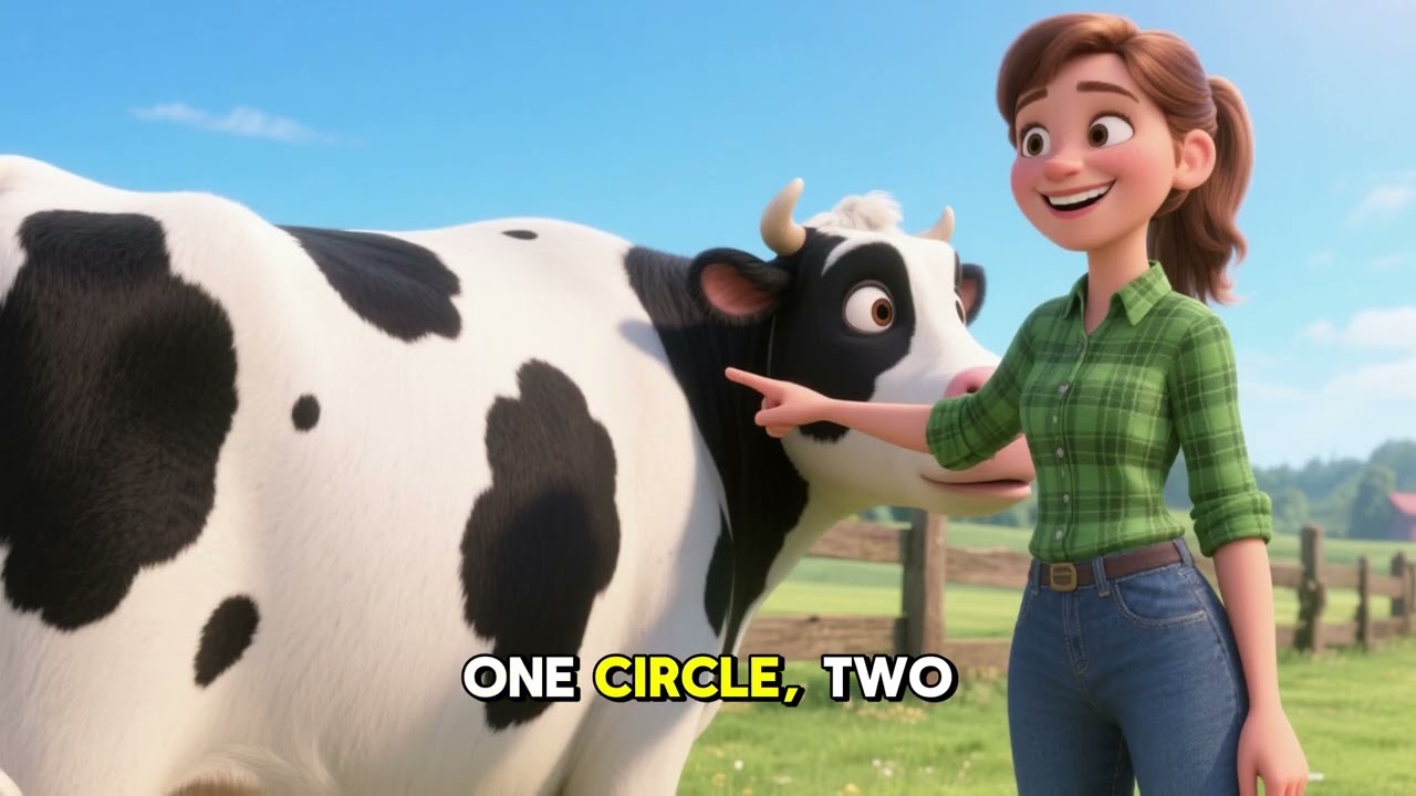 Shapes on the Old Farm — A Very Long Time Ago 🌾 | Calm Farm Story