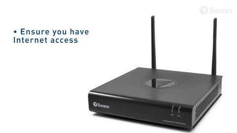 Swann NVR NVW-490 Security System – Initial Software Settings Setup