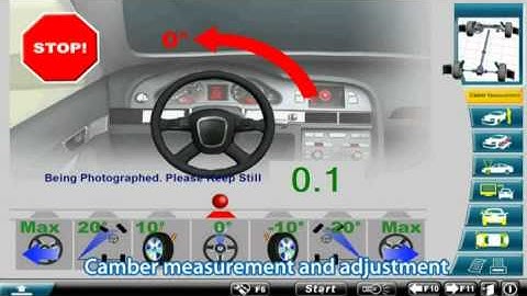 Lawrence Wheel Alignment Operation Video RS 8