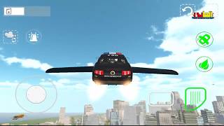 Flying Police Car Driver Simulator, games for children  , iOS Gameplay screenshot 4