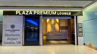 Plaza Premium Lounge at Heathrow Airport | LHR Terminal Lounge Review