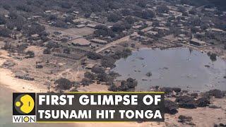 Fields washed away, trees uprooted; first batch of aid arrives in Tonga | Climate News | WION screenshot 3