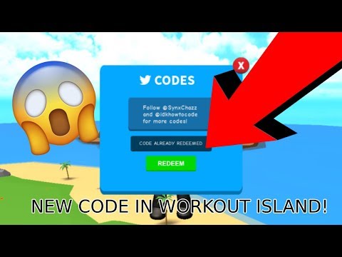 New Code In Workout Island For Free Auto Lift And Coins Roblox Youtube - new code in workout island for 1 million coins roblox