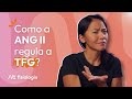Como a ANGIOTENSINA II (ANG II) regula a TAXA de FILTRAÇÃO GLOMERULAR (TFG)? | MK Fisiologia