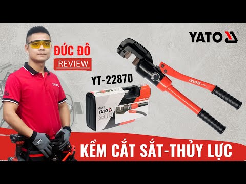 Kìm thủy lực cắt sắt tròn Ø4-12mm YATO YT-22870 (Ba Lan) HOTLINE: 0936318800