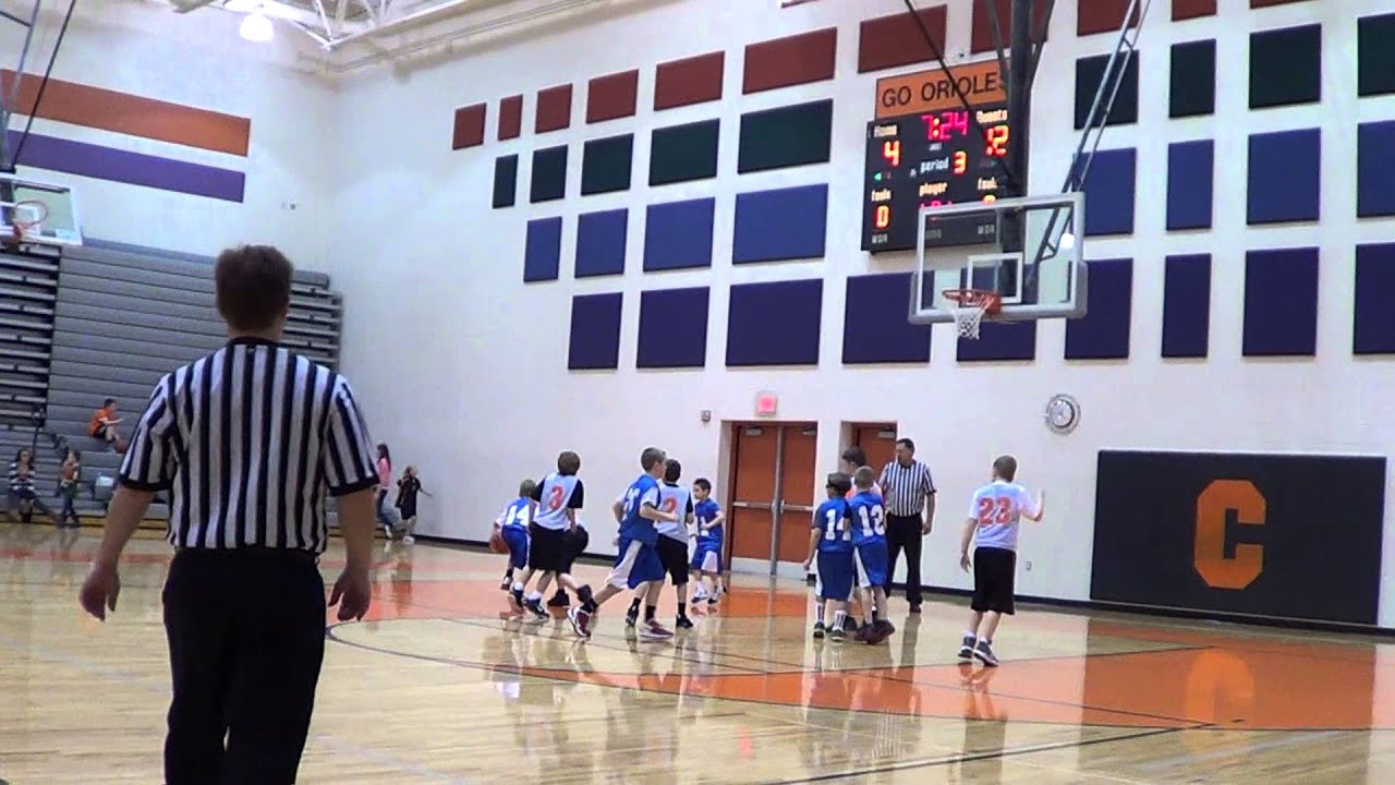 Crandall Basketball 3rd grade team 125 YouTube