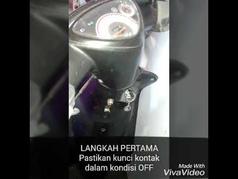 CARA MENGGANTI AKI  MOTOR  MIO  YouTube