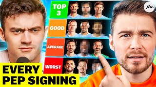 Ranking EVERY Pep Signing At Man City! by James Lawrence Allcott 76,930 views 1 month ago 1 hour, 11 minutes