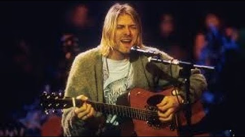 Nirvana Where did you sleep last night live MTV Unplugged