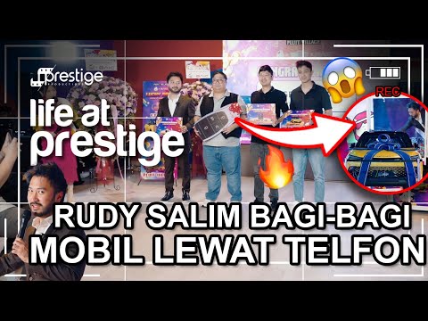 FULL SENYUM! RUDY SALIM BAGI-BAGI HADIAH TOTAL 500 JUTAAN DI ULANG TAHUN ARCADE TERHITS SEINDONESIA
