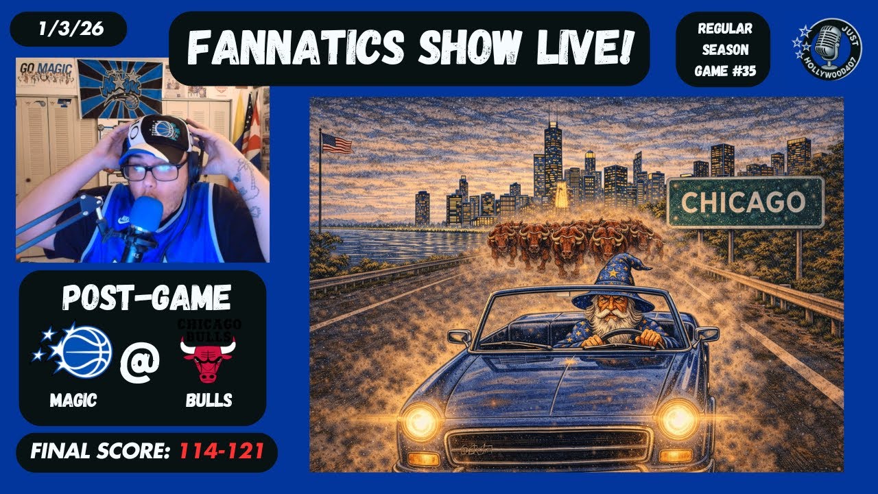 FANNATTICS SHOW LIVE! : Orlando Magic @ Chicago Bulls Postgame! - 1/3/26