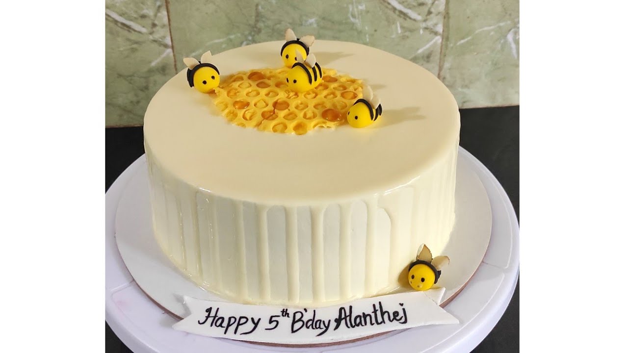 Honey bee cake | cake decoration | 
