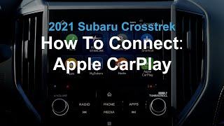 2021 Subaru Crosstrek | How to Connect to Apple CarPlay | Rairdon Automotive Group