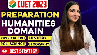 CUET 2023 Humanities domain Preparation | Best Strategy, Books for CUET 2023 Preparation #cuet2023