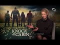 M. Night Shyamalan and Rupert Grint discuss new "intense" horror movie Knock at the Cabin