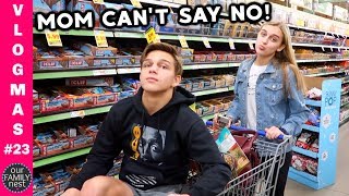 MOM CAN'T SAY NO ~ GROCERY SHOPPING!