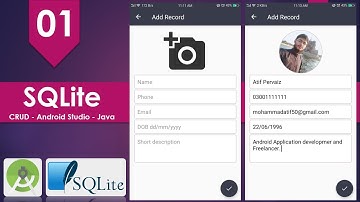 SQLite Android Course | Part 01 | Add Record