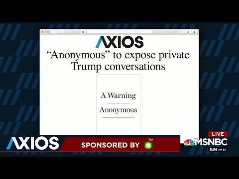 'Anonymous' to expose private Trump conversations