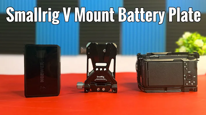 The PERFECT V Mount Battery Plate? Smallrig 4064B V Mount Battery Plate Unboxing Setup & Review