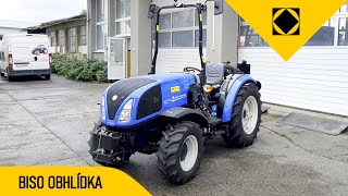 BISO obhlídka – kompaktní traktor New Holland T3.60F – walkaround