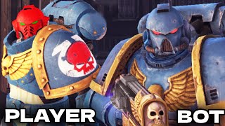 BOTS IN MULTIPLAYER? Ultramarines vs Chaos Invasion! - Warhammer 40k: Space Marine, Augmented Mod