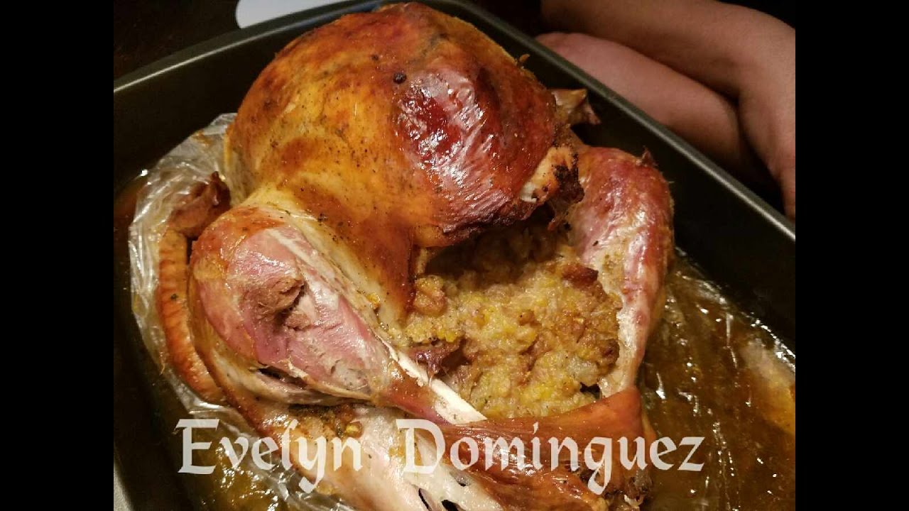 Turkey stuffed with Mofongo