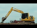 Method Power Drop Down Excavator PC 130 \/ Tracked Land truck Long Reach Excavator Dredging Canal