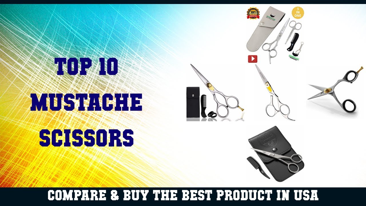 Top 10 Mustache Scissors to buy in USA 2021 | Price & Review