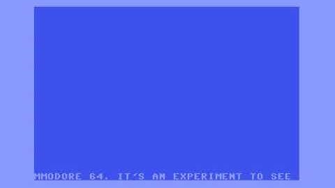 1x1 Text Scroller Class for LLVM-MOS on the Commodore 64