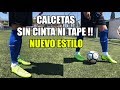 Poner Calcetas como Profesional SIN CINTA NI TAPE Fácil y Rápido - Calcetas cortadas futbol