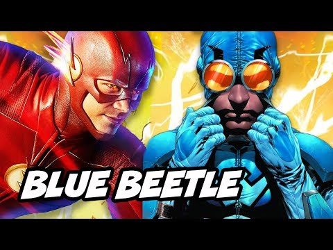 The Flash Season 5 Arrow Blue Beetle and Test Footage Explained