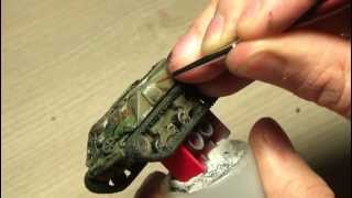 FoW: Painting A British Sherman Tank (PART4/5)